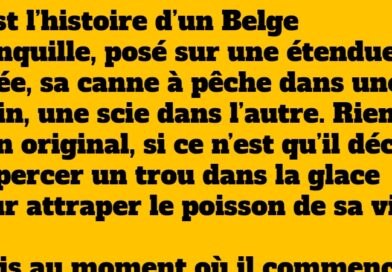 blague belge patinoire