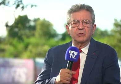 Jean Luc Melenchon leader de La France insoumise invite de BFMTV le 23 aout 2025 2126082