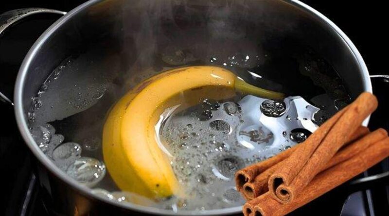 faites bouillir une banane avec de la cannelle et voyez ce quil se produit