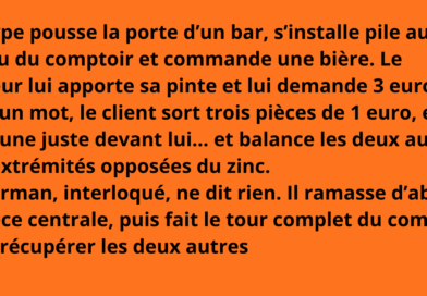 blague barman