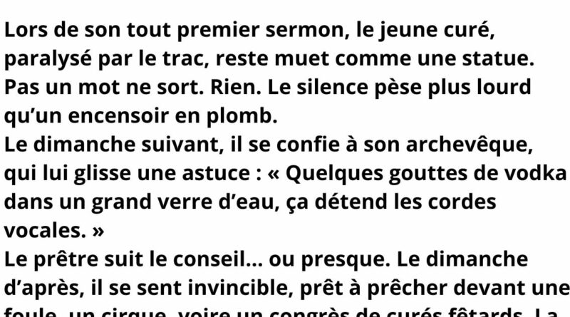 blague curé