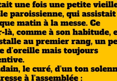 blague messe