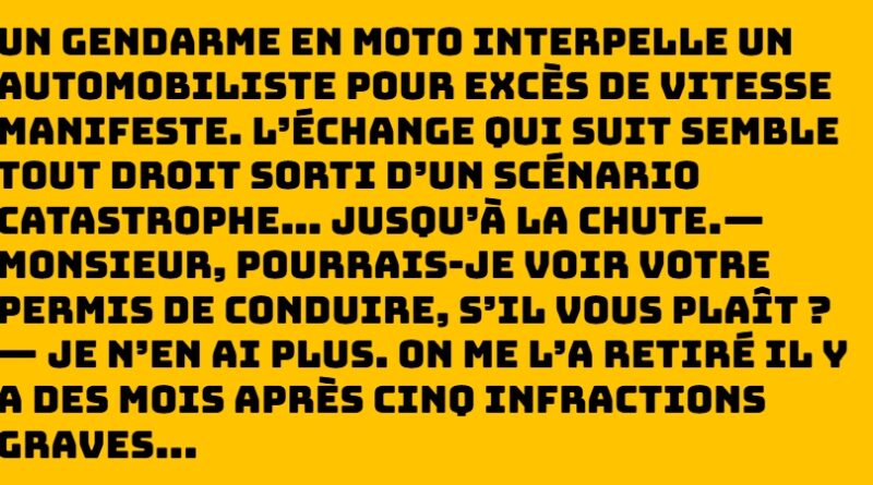 blague motard