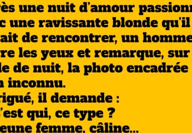 blague photo sur la table