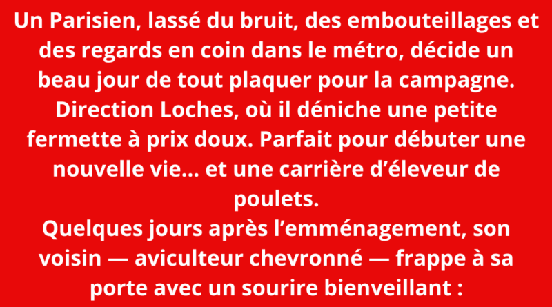 poulet parisien blague