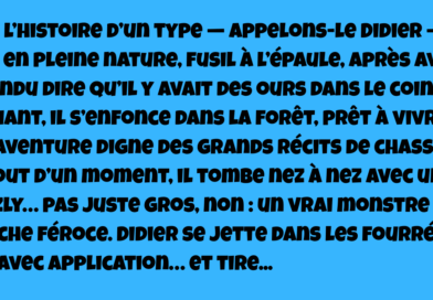 blague chasse à l'ours