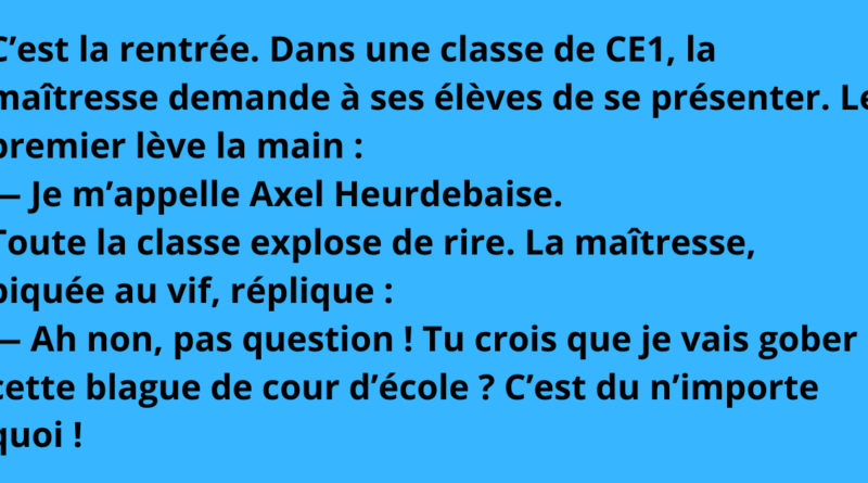 blague nom de famille