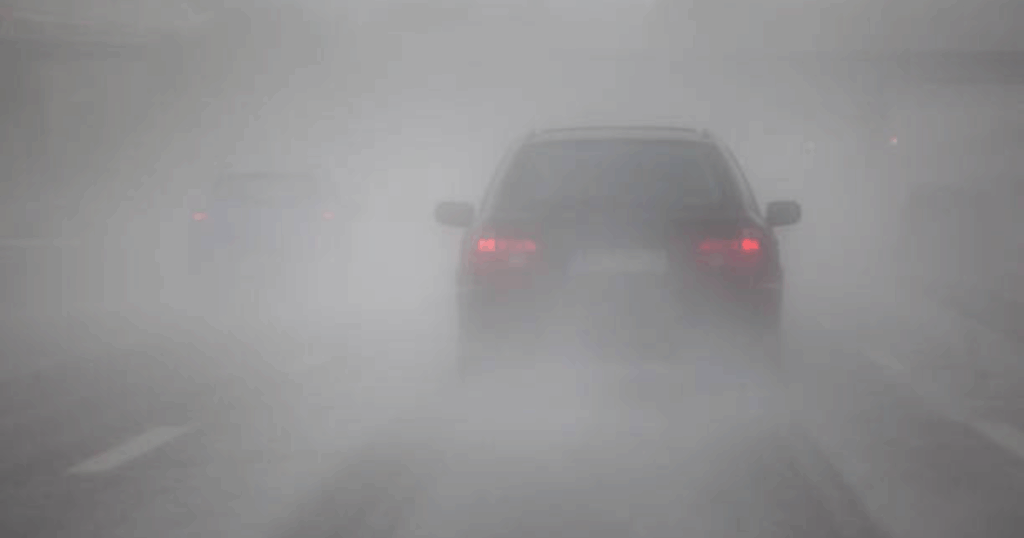brouillard voiture