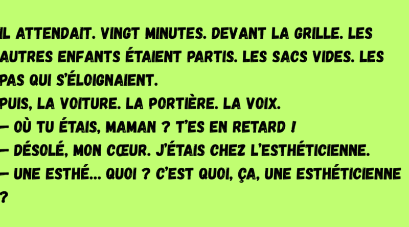 chez l'esthéticienne