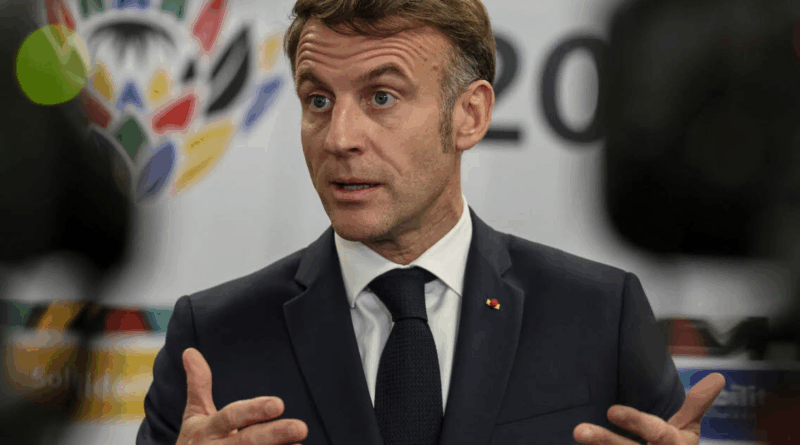 macron chef d'etat mojor