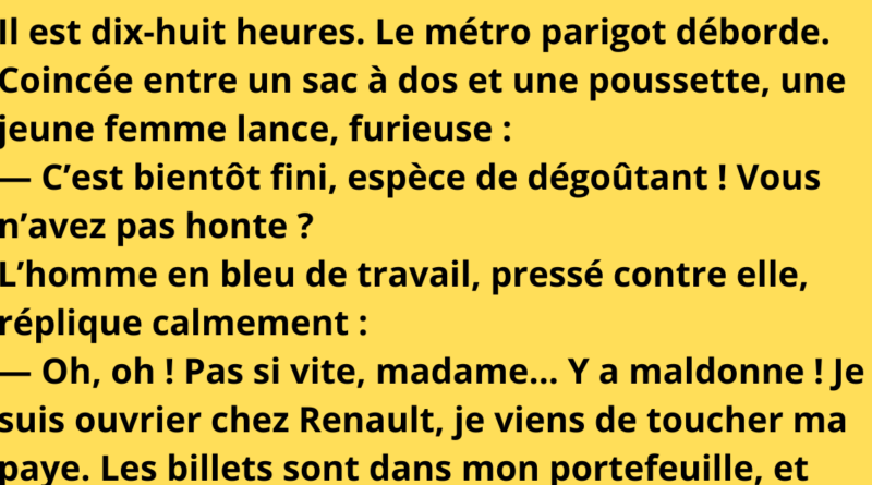 blague metro