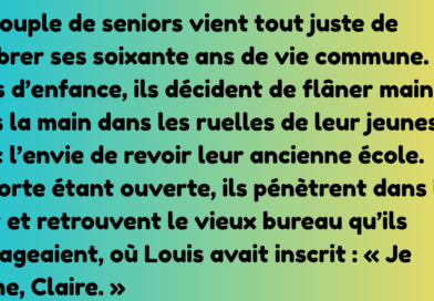 Un jeune Belge vient tout juste d’épouser une magnifique jeune femme. Le lendemain matin, ses amis le croisent par hasard et lui lancent « Alors, cette nuit de noces, ça a donné quoi » « Oh, je (1)