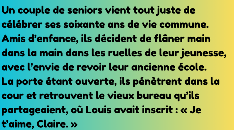 Un jeune Belge vient tout juste d’épouser une magnifique jeune femme. Le lendemain matin, ses amis le croisent par hasard et lui lancent « Alors, cette nuit de noces, ça a donné quoi » « Oh, je (1)