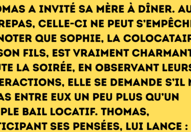 Un jeune Belge vient tout juste d’épouser une magnifique jeune femme. Le lendemain matin, ses amis le croisent par hasard et lui lancent « Alors, cette nuit de noces, ça a donné quoi » « Oh, je