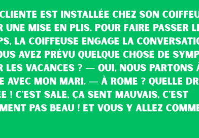 chez la coiffeuse