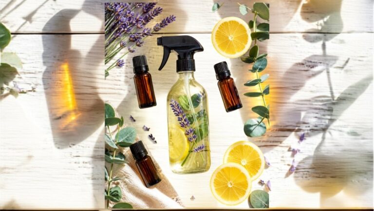 Huiles essentielles citron lavande tea tree pour nettoyer maison naturellement. Guide complet 20 utilisations écologiques et recettes DIY.