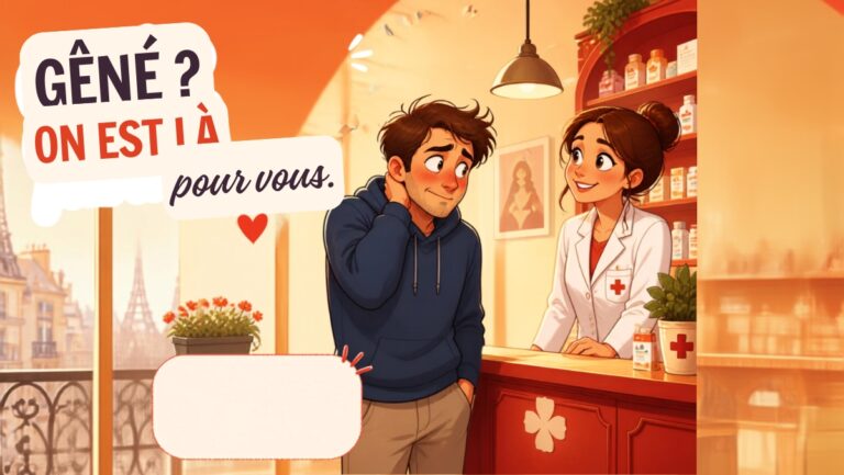 Jeune homme à la pharmacie avec pharmacien - Blague humoristique sur la belle-mère