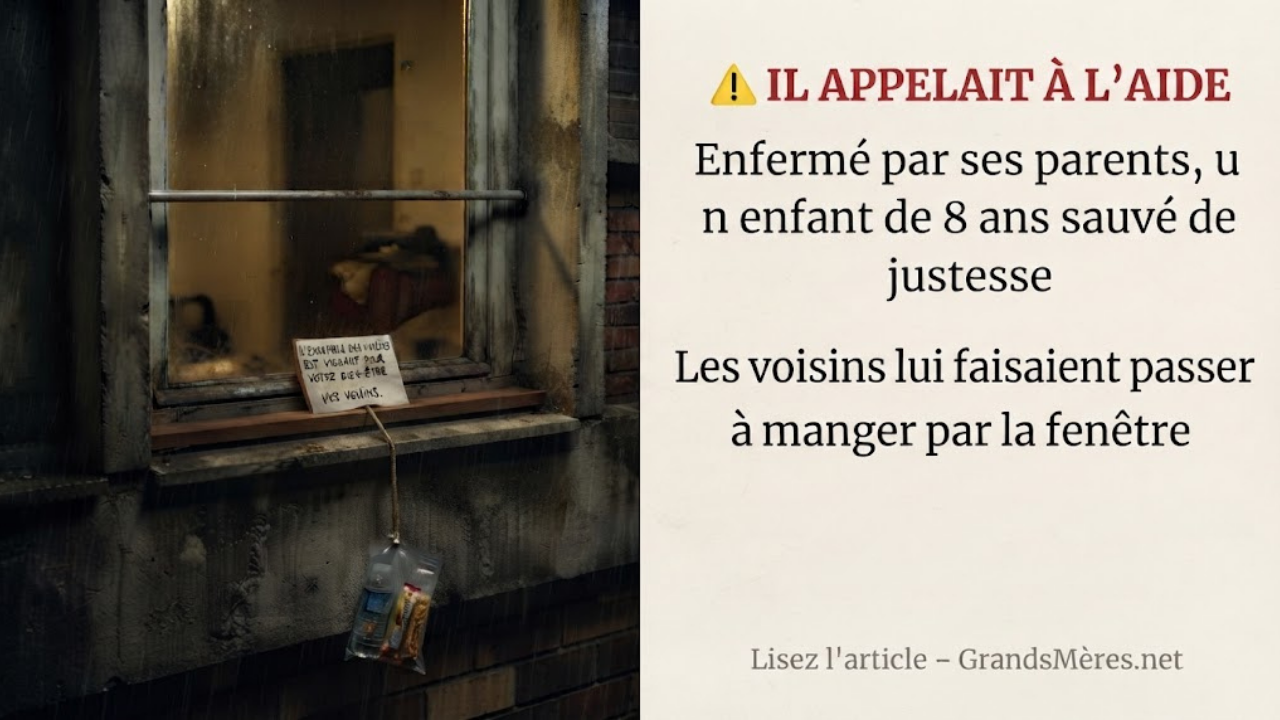 Enfant de 8 ans séquestré à Nîmes – main contre la vitre avec mot AIDEZ-MOI, voisine qui appelle le 119
